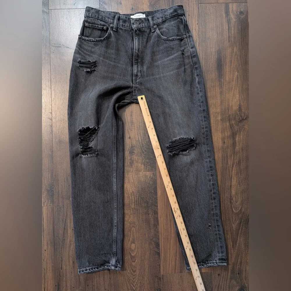 Moussy Vintage Black Stuart Boy Skinny Jeans in Size 28